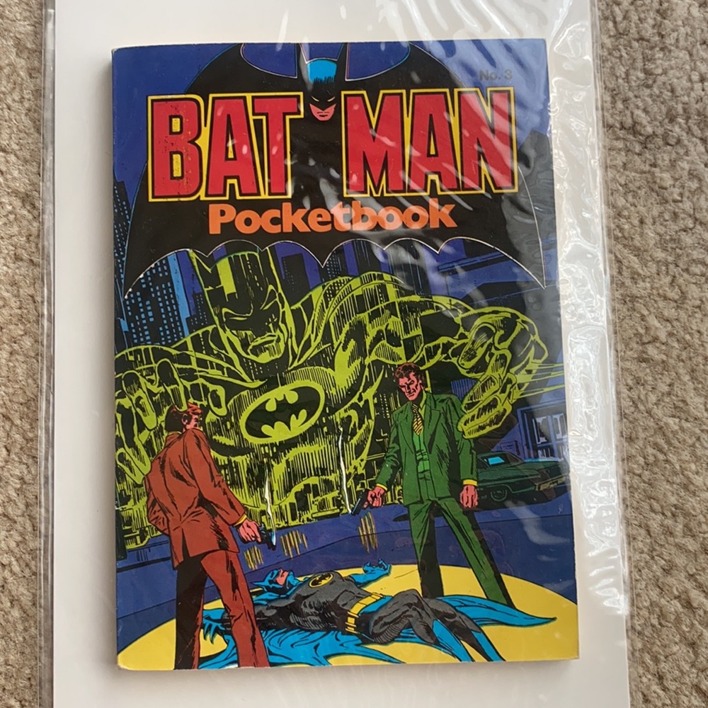 Batman Pocketbook No.3  small comic book Bronze Age 1978
